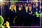 Madam Chiang Kai Shek, nee Sung Mei Ling, graced the memorial hall attending a commemorative wake marking the one-year passing of the late president Chiang Kai Shek.