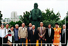 The unveiling of the Yu You-jen statue. 