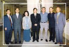 Education Minister Hung, Rung-tsung visit “Master Chi Bei-shr Chinese Painting Exhibition”