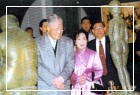 Late President Lee, Deng-huei’s couple visited “Tai Yan Arts Exhibition”