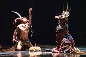 排灣族的傳統祭儀和生命觀念，帶入現代劇場的觀眾視線及心靈中。米靈岸《石板屋下的葬禮》劇照「儀式五：Vuvu（奶奶）的不捨」.jpg