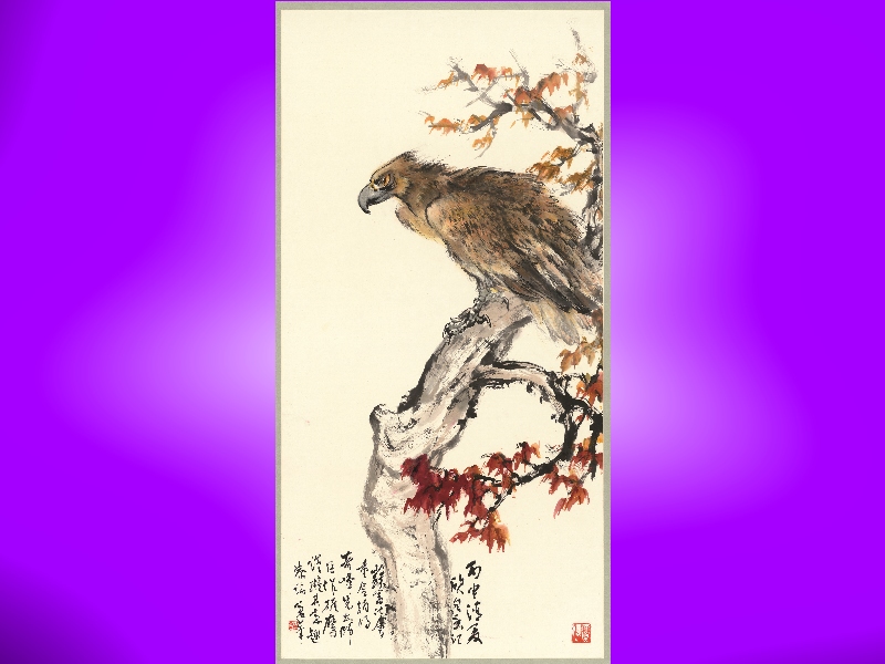 歐豪年＜秋鷹＞