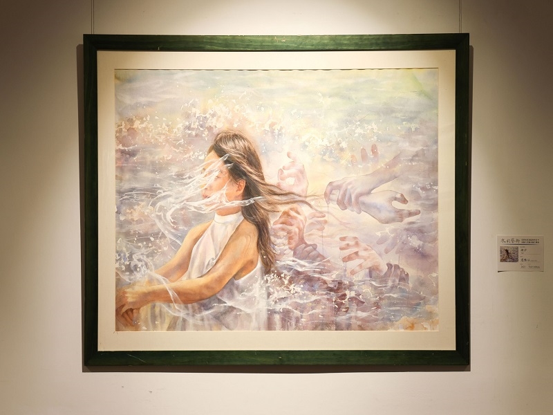 遲雅心〈潮夕〉78.8x109cm_2023。