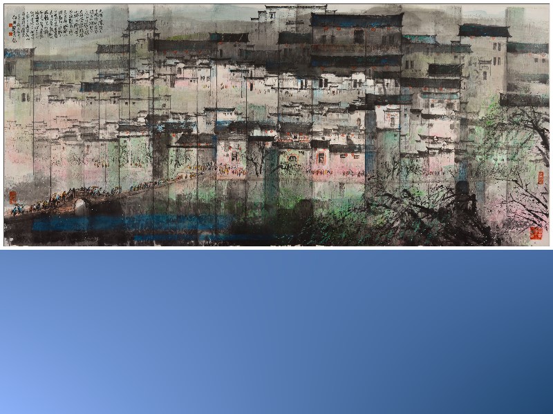 “The Spring of Hongcun” by Jiang Ming-xian