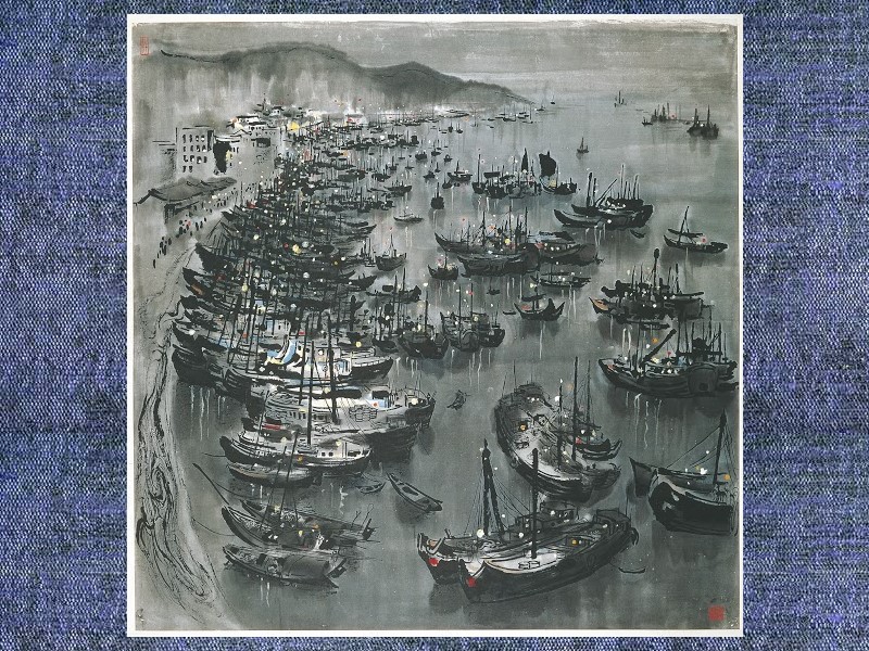 Wu Gwan-jung ”the Night of Jou Mountain Fishing Port ”