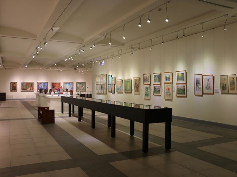 A Corner of the Exhibition