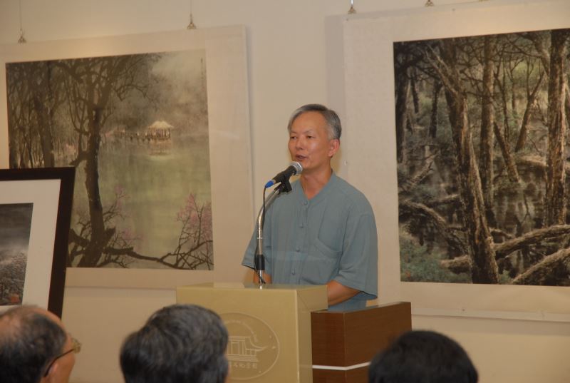 裱褙師父變畫家