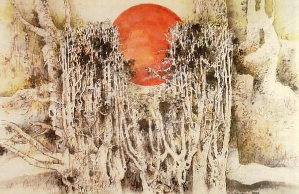 Prominent Taiwanese ink painter holds Houston show