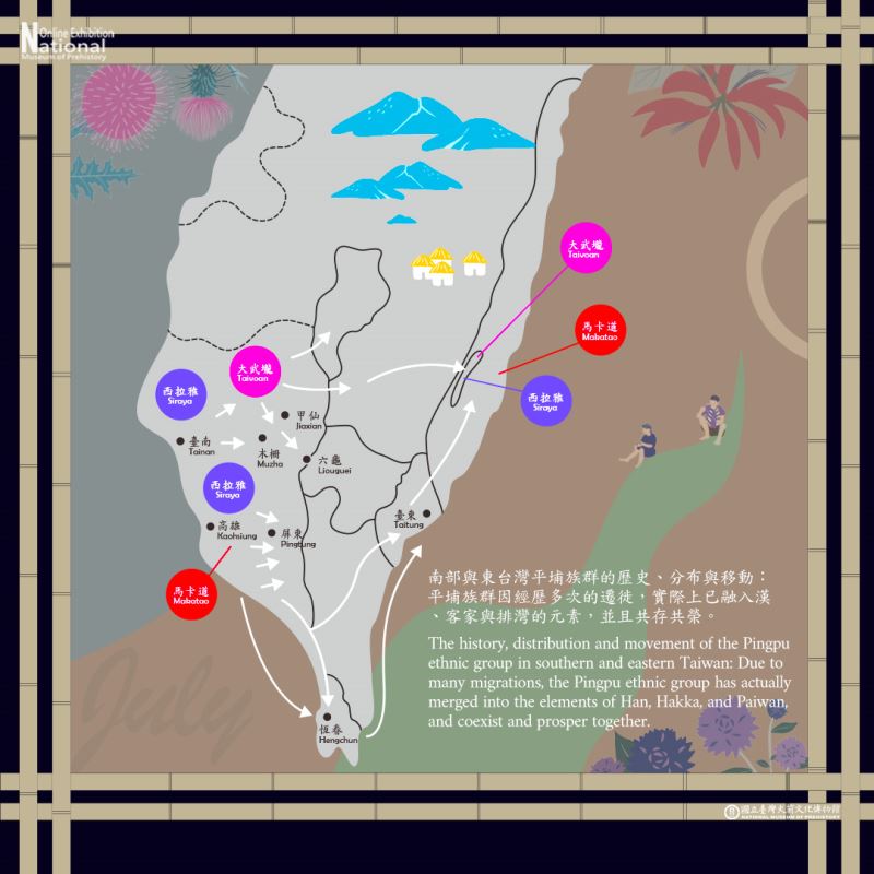 文化復振：西拉雅、馬卡道、大武壠 Cultural Revitalization : The Siraya, The Makatao, and the Taivoan Peoples