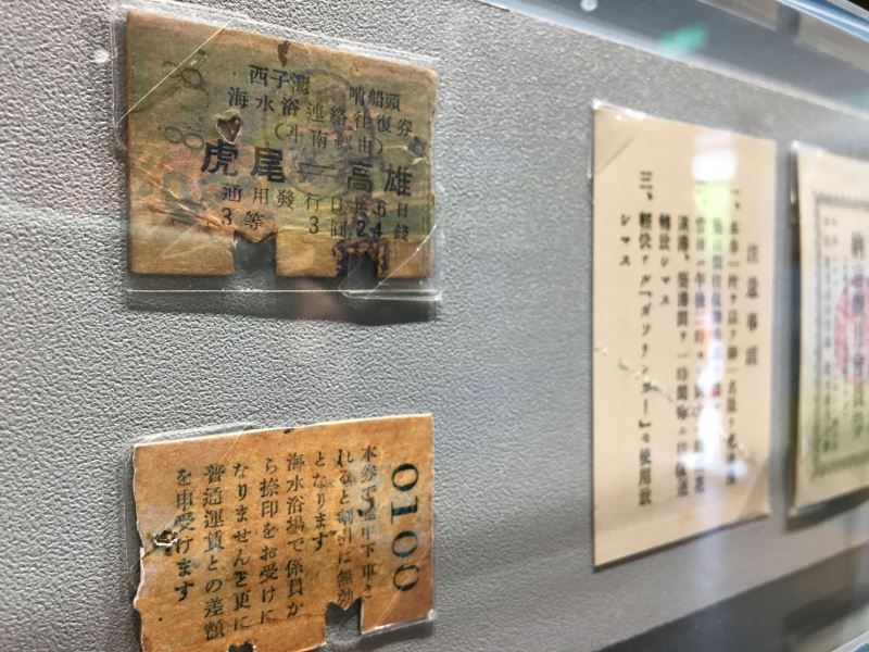 「遊•鐵道」特展展出難得一見的日本時代的車票及乘車券