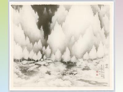 “2022 Affection for the Earth-Lo Cheng-hsien Ink Painting Exhibition”_ Clear Land (III)_82x78cm_2015. jpg(open in a window)
