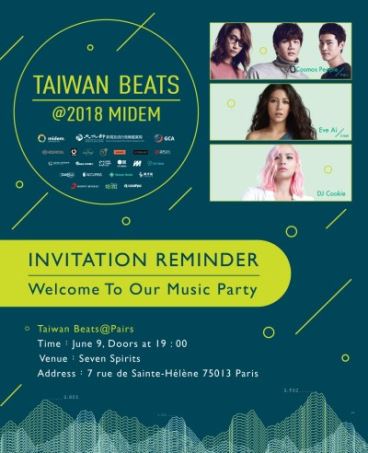 TAIWAN BEATS- concert mandarin à Paris