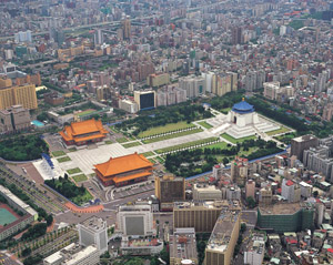 Because the Memorial is encircled by a garden of 25 hectares
