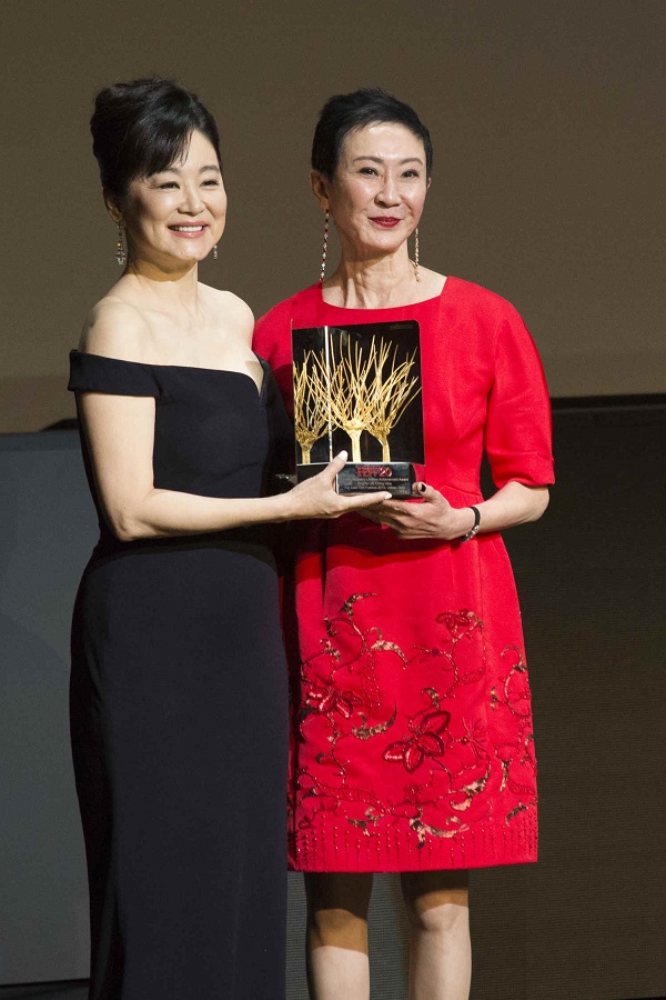 Brigitte Lin, prix de contribution de toute une vie au FEFF (Far East Film Festival)