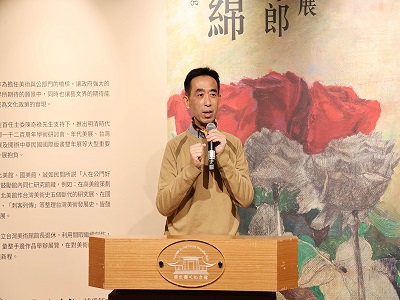 Director-general Wang Lan-sheng of National Dr. Sun Yat-sen Memorial Hall gave a speech (open a new window)。