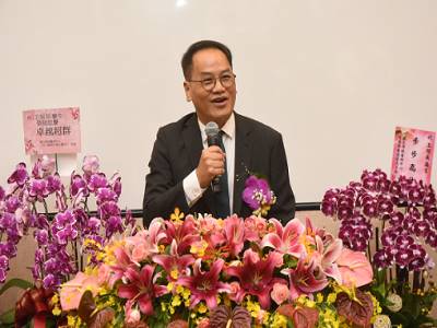 Director-general Handover Ceremony of National Dr. Sun Yat-sen Memorial Hall
Supervisor: Deputy Minister of Culture, Peng Jun-heng gave a speech(open in a window)