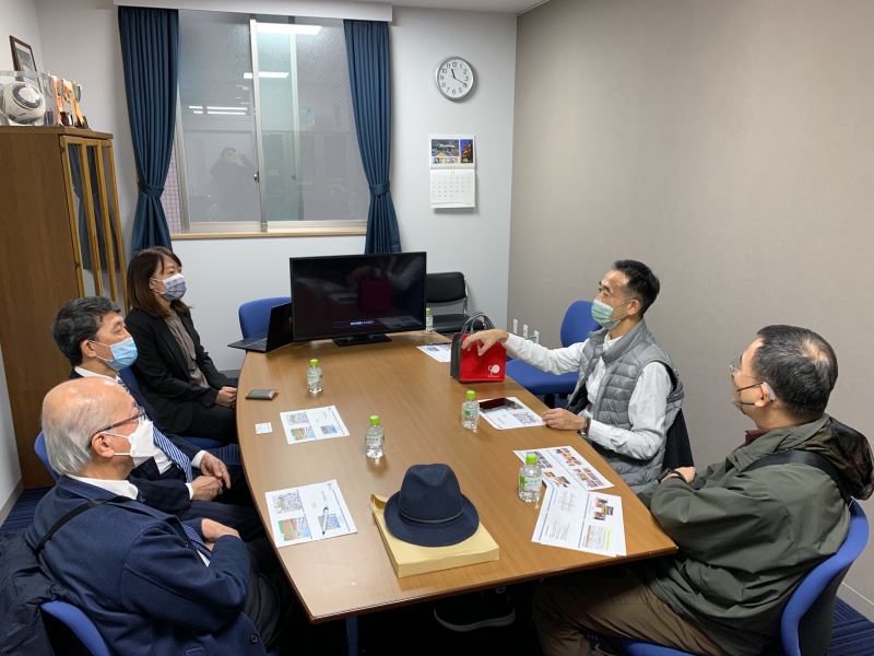 国父紀念館の館長ら、横浜中華学院を初訪問