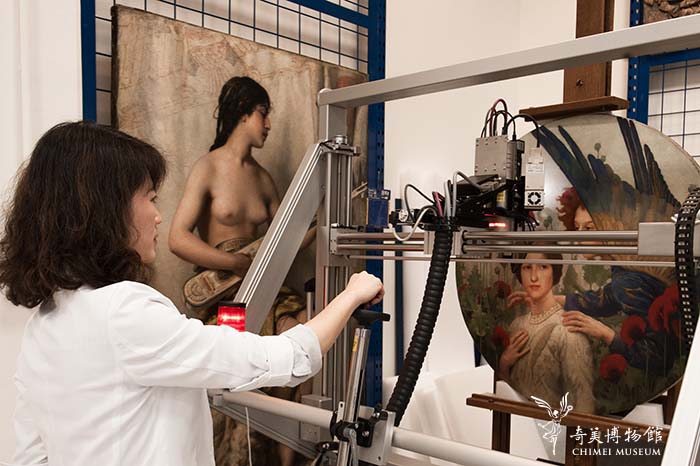 Chimei showcases behind-the-scenes of art analysis