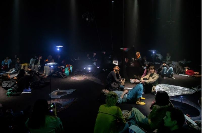 Sculptural sound installation by Taiwan artist in London