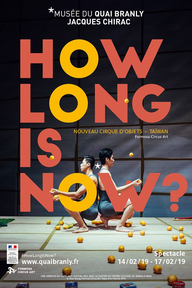 Contemporary circus troupe in Paris