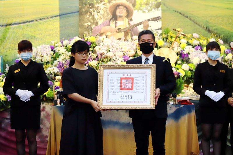 Indie musician conferred posthumous presidential citation