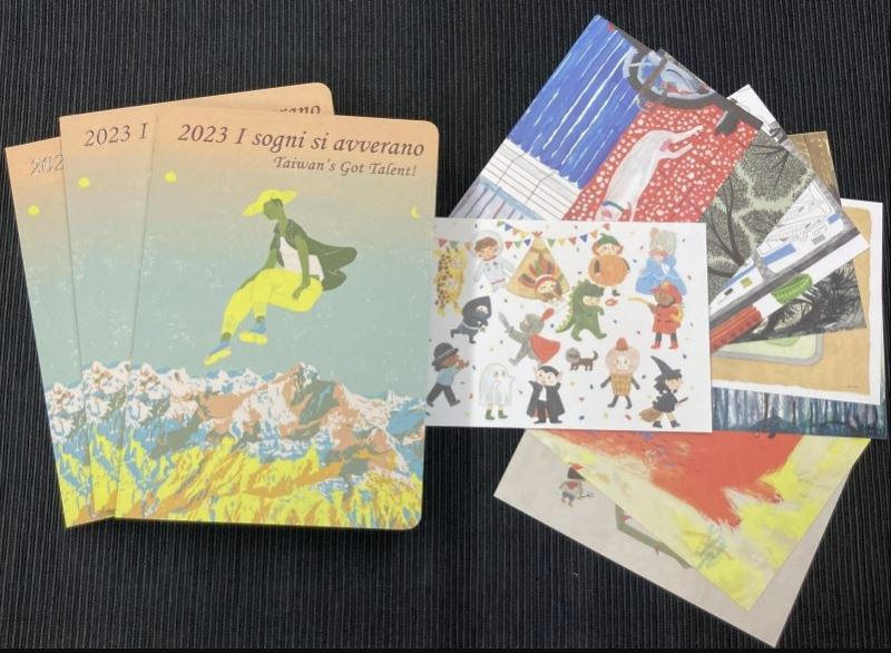 Calendar featuring Taiwanese works to greet Italians