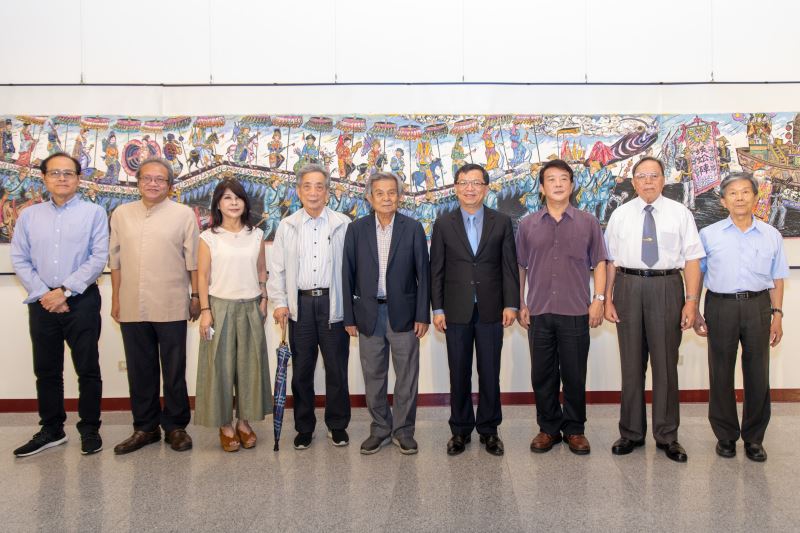  "Celebrating Matsu" by Lin Chih-hsin exhibited in Taipei