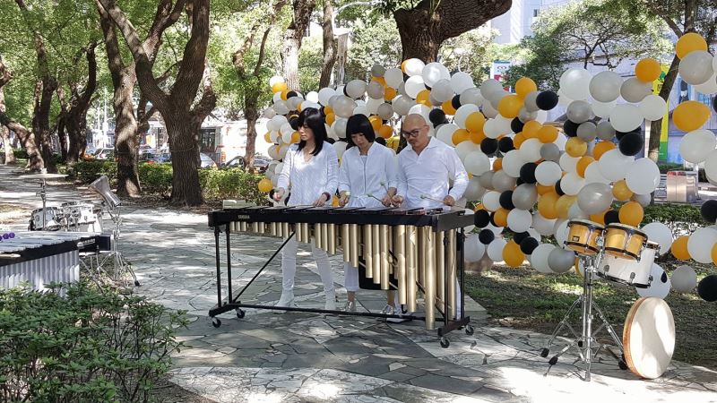 Taiwan percussion ensemble in California