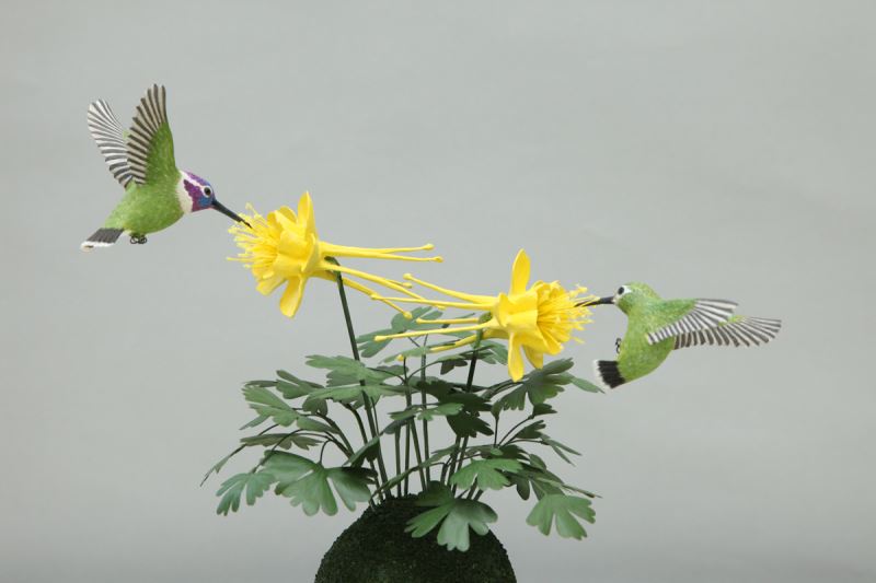 Taiwan-Japan bird carving exhibit opens in Taipei
