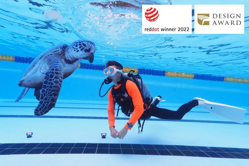 Taiwan underwater exhibition wins Red Dot Design Award