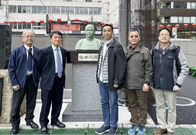 S.Y.S. Memorial Hall representatives visits Japan