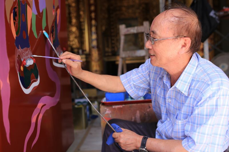 Decorative Painter of Traditional Architecture | Hung Ping-shun