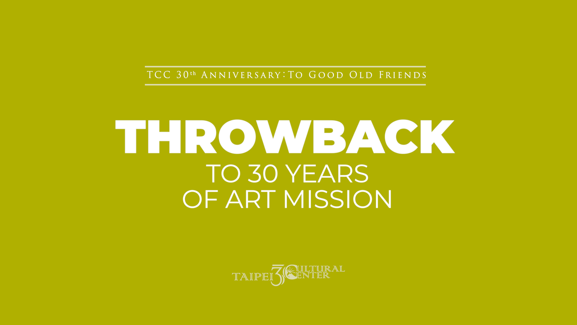 Throw Back to 30 years Art Mission