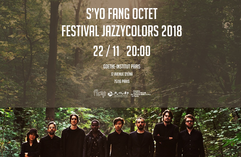 Taiwan musician-led jazz octet booked for Jazzycolors in Paris