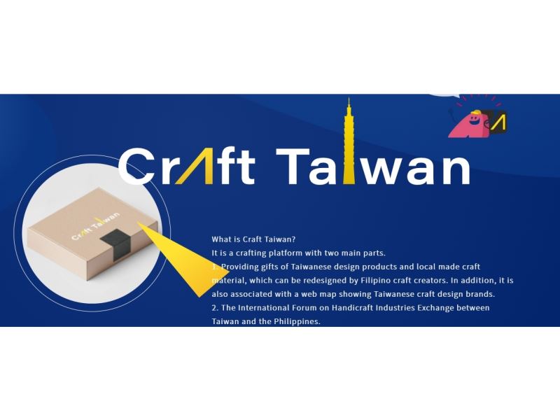 'Craft Taiwan' International Forum on Handicraft Industries Exchange between Taiwan and the Philippines 2021