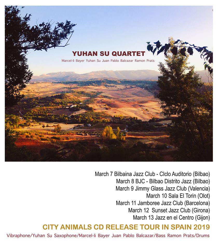 Yuhan Su Quartet to embark on seven-concert tour of Spain