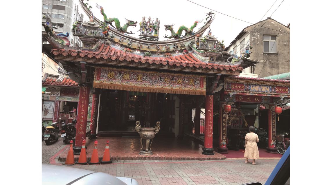 臺南開隆宮主祀七星娘娘，被認為是兒童的保護神。