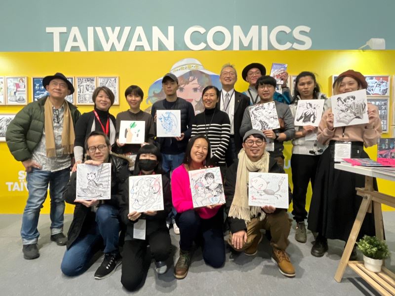 Taiwan's comic creations shine at French festival 
