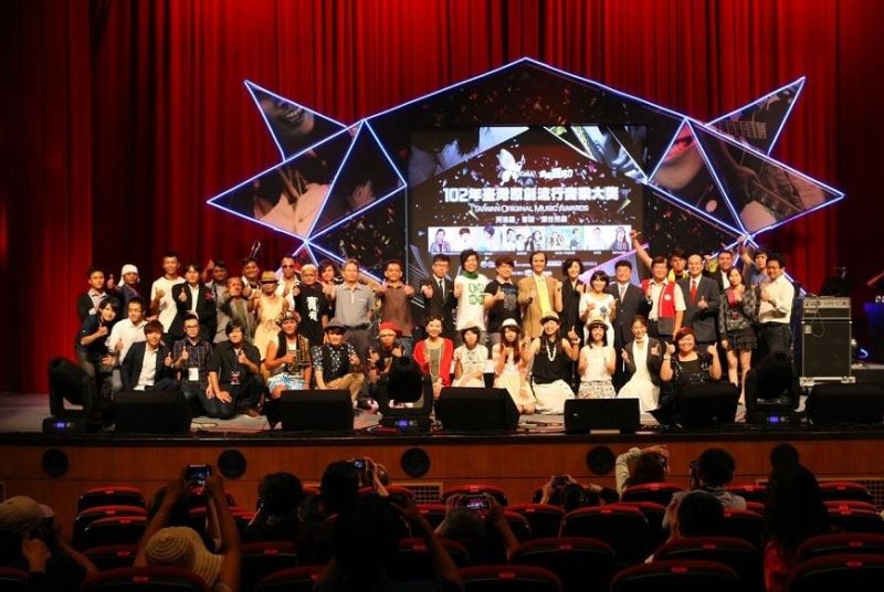 2013 Taiwan Original Music Awards a success
