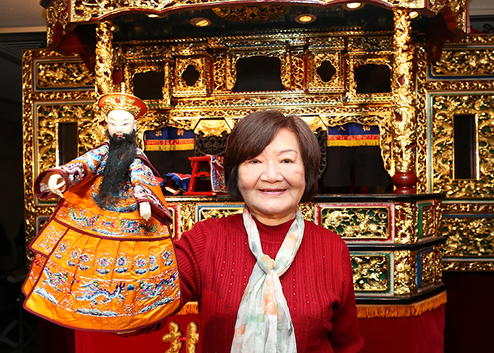 Veteran puppeteer | Chiang Shi-mei