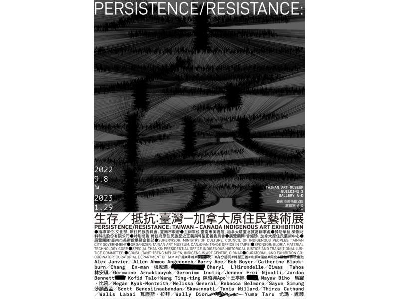 Persistence/Resistance: Taiwan – Canada Indigenous Art Exhibition