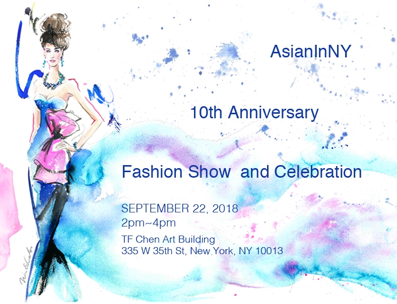 AsianInNY 10th Anniversary Fashion Show Feature Emerging Taiwanese Designer Pai Cheng Cheng and Joe Chan on Sep. 22