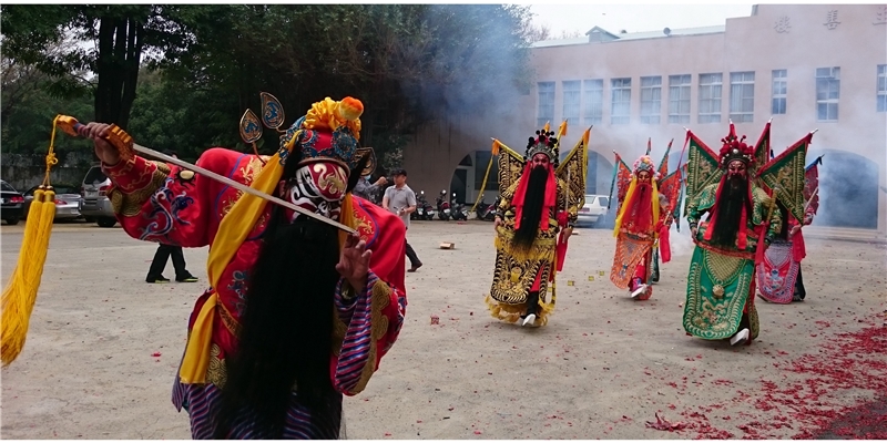 本團大排練場破台暨祖師爺安座大典
