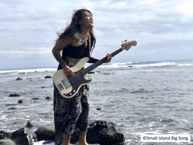 El proyecto multimedia de Taiwán Small Island Big Song reúne 15 músicos de países insulares del sur para crear música juntos contra la contaminación del océano