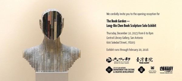 Lifelike sculptures made with old books to debut in Texas