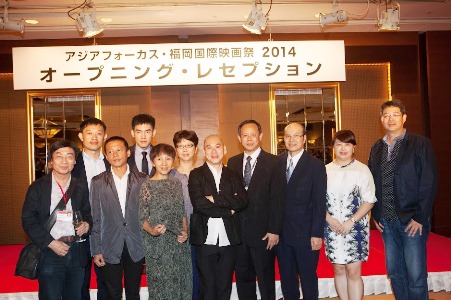 「福岡国際映画祭」開幕式のレッドカーペットに台湾の監督や俳優らが登場