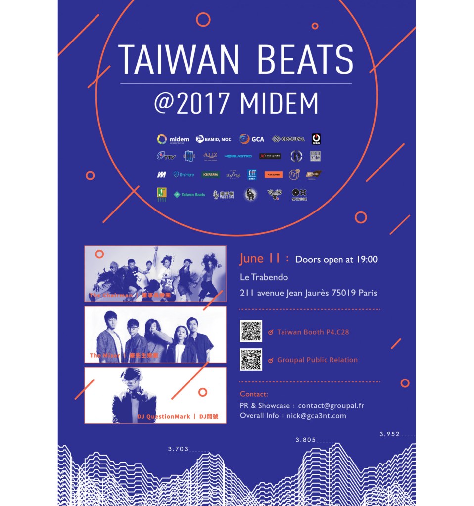 « Taiwan Beats » au Midem à Cannes