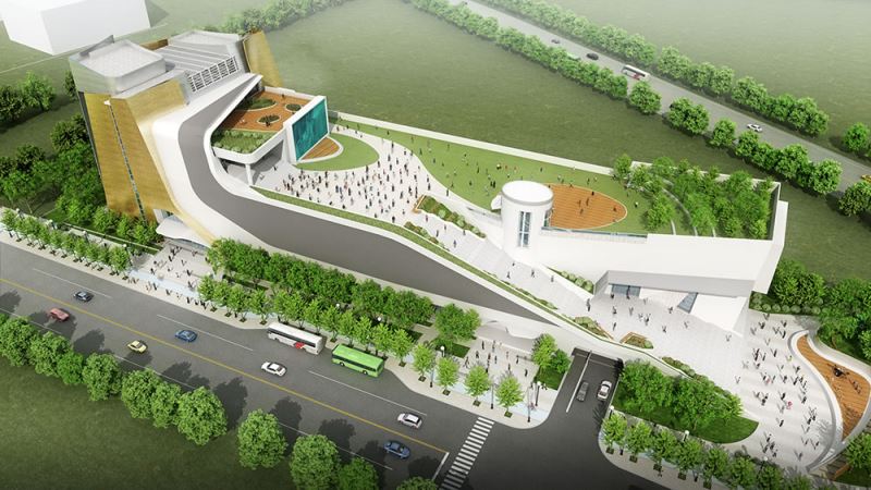 Museo Nacional de Cómics en Taichung, para completarse en el año 2020