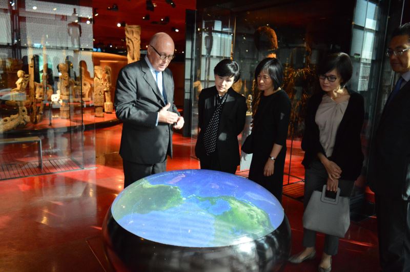Taiwán sella acuerdo con el Museo del muelle Branly para promover los intercambios aborígenes