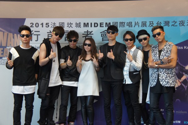 Taiwanese singers set off for MIDEM concert in France